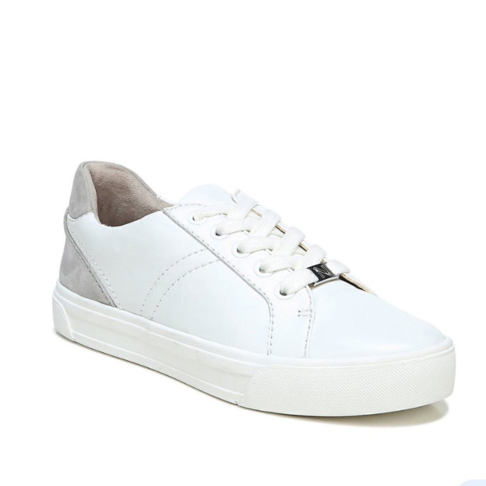 Naturalizer White Astara Oxford Trainers
